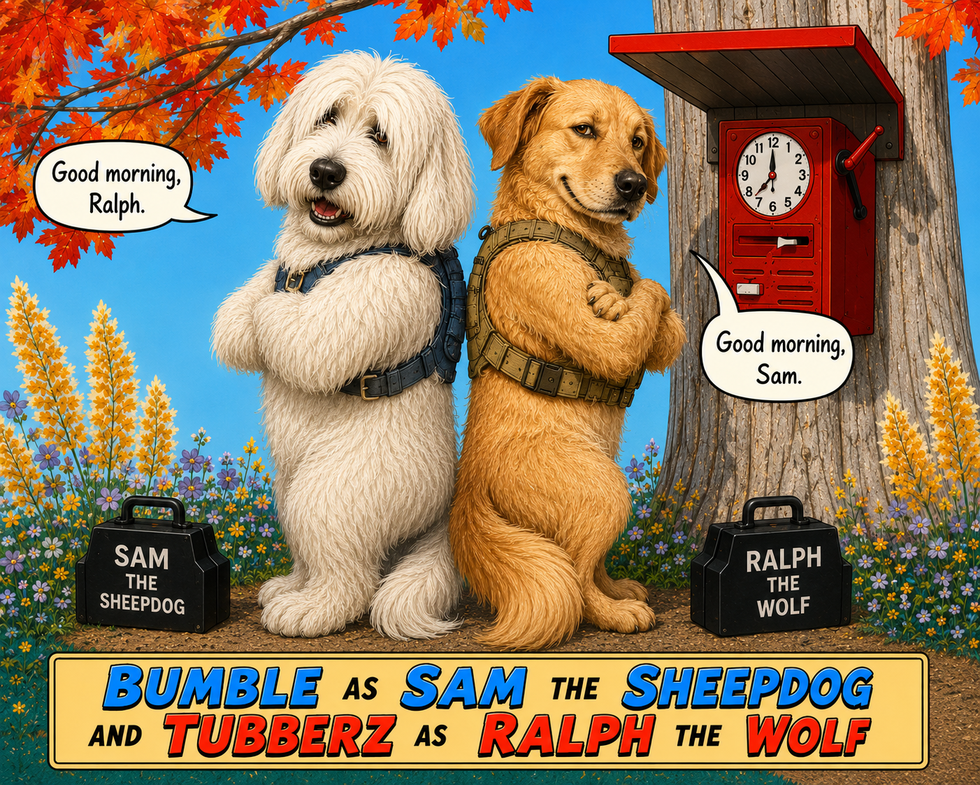 Sam the Sheepdog and Ralph the Wolf